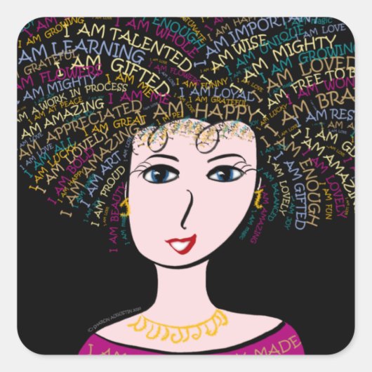 JE SUIS - STICKER (Devant)