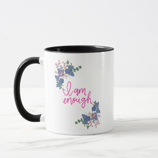 Je Suis Suffisamment Mug D'Amour Propre (Gauche)