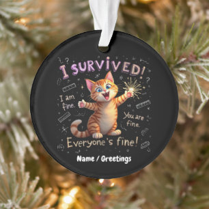 Je suis survivant, je vais bien, vous allez bien