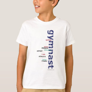 Je suis T-shirt d'enfants de gymnaste