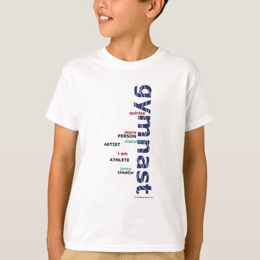 Je suis T-shirt d'enfants de gymnaste (Devant)