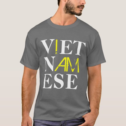 Je suis T-shirt vietnamien (Devant)