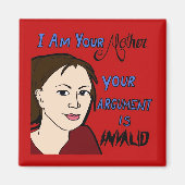 Je suis Ta Mère... Aimant frigo amusant (Devant)