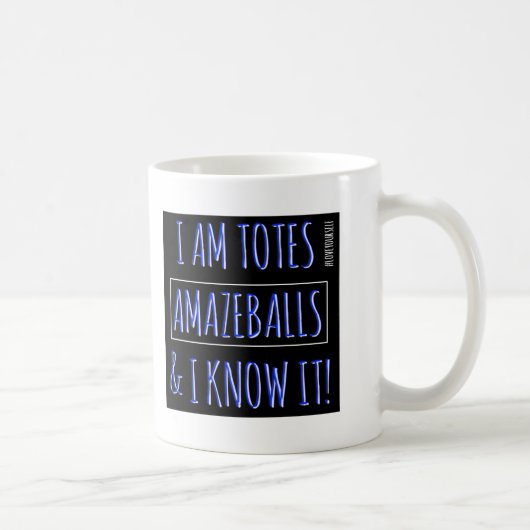 Je suis tasse d'Amazeballs d'emballages (Droite)