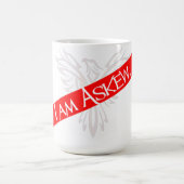 "Je suis" tasse de café Morphing oblique (Centre)