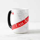 "Je suis" tasse de café Morphing oblique (Devant gauche)