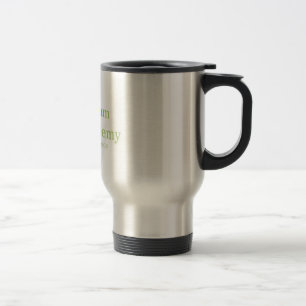 "Je suis tasse de voyage d'académie"