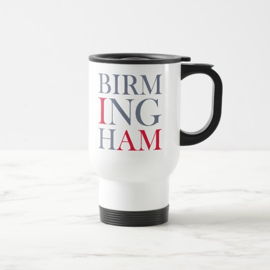 Je suis tasse de voyage de Birmingham (Droite)