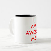 JE SUIS tasse IMPRESSIONNANTE de coffe (Devant gauche)