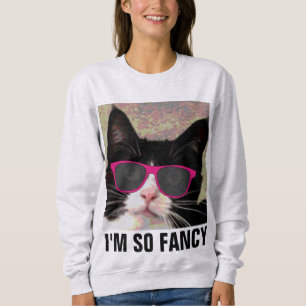 JE SUIS TELLEMENT FANCY CAT T-SHIRTS