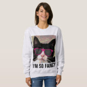 JE SUIS TELLEMENT FANCY CAT T-SHIRTS (Devant entier)