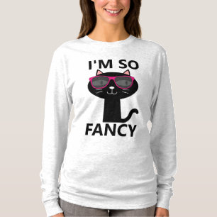 JE SUIS TELLEMENT FANCY LADIES T-Shirts CAT