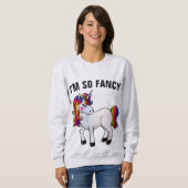 JE SUIS TELLEMENT FANCY UNICORN T-SHIRTS (Devant entier)