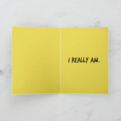 Je suis très désolé Cartes (Intérieur)