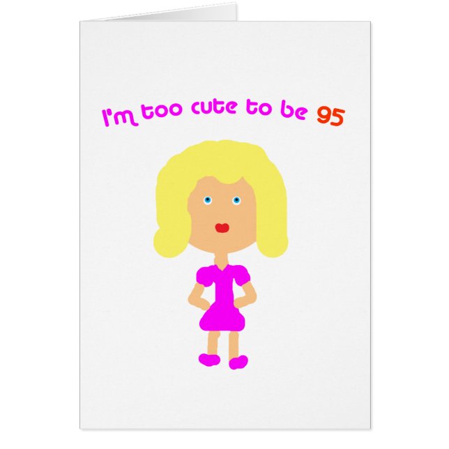 Je suis trop mignon pour être 95 (Devant)