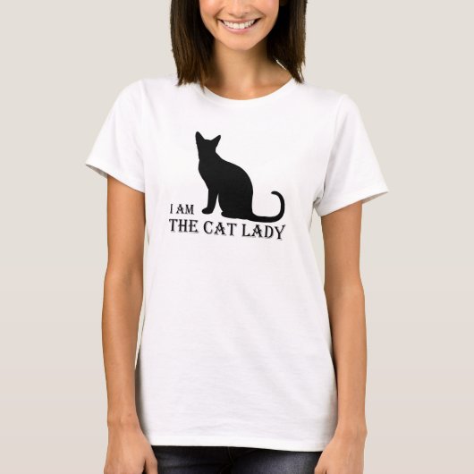 Je suis TShirt de chat de Madame Women's (Devant)