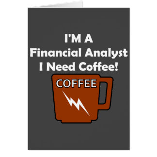Je suis un analyste, j'ai besoin de café !