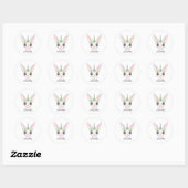 Je suis un autocollant de licorne (Feuille)