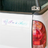 Je suis un autocollant de pare-chocs Faery (Sur camion)
