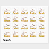 Je suis un Autocollant Smart Cookie (Feuille)