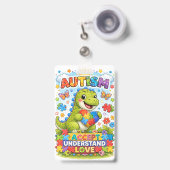 Je suis un badge de contact d'identification d'ale (Face avec clip rétractable)