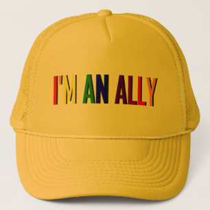 Je suis un casquette de jaune d'allié