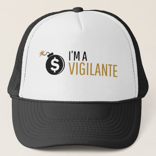 Je suis un Casquette Vigilante (Devant)