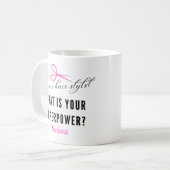 Je Suis Un Coiffeur De Café Mug (Devant gauche)