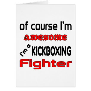 Je suis un combattant de Kickboxing