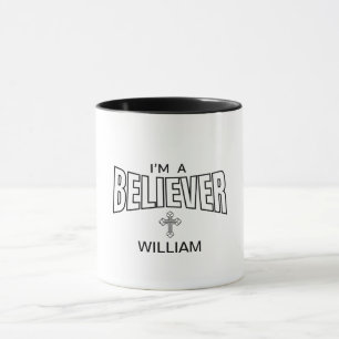 Je suis un croyant Personalized Religious Mug