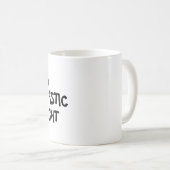 Je suis un délice sarcastique drôle de tasse (Devant droit)