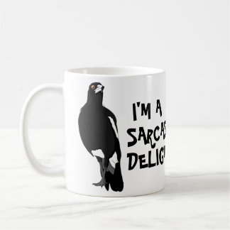 Je suis un délice sarcastique drôle de tasse