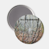Je suis un designer WEB !  Magnet (Recto/Verso)