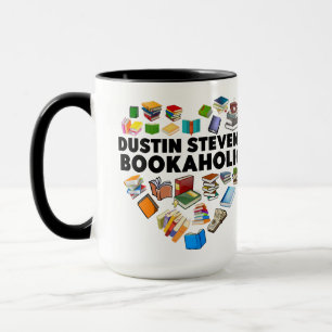 Je Suis Un Dustin Stevens Bookaholic Mug