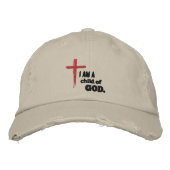 Je suis un enfant de Dieu Casquette brodé (Devant)