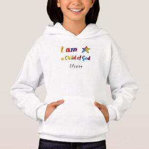 "Je suis un enfant de Dieu" design Sweat - shirt à