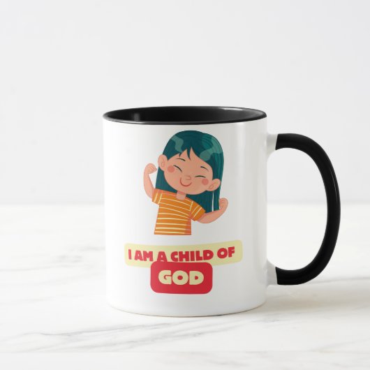Je suis un enfant de DIEU Mug (Droite)