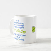 Je suis un Fabricaholic sur la route dans la tasse (Devant gauche)