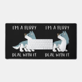 Je suis un furry, fais avec, c'est mignon fandom f (Clavier et souris)