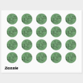 Je suis un gagnant ! Pouce vers le haut Stickers (Feuille)