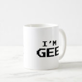 Je Suis Un Geek Mug (Devant droit)