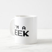 Je Suis Un Geek Mug (Devant gauche)