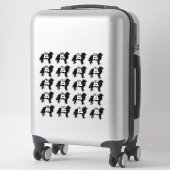Je suis un grand chien bernois Stickers chien de m (Sur valise)
