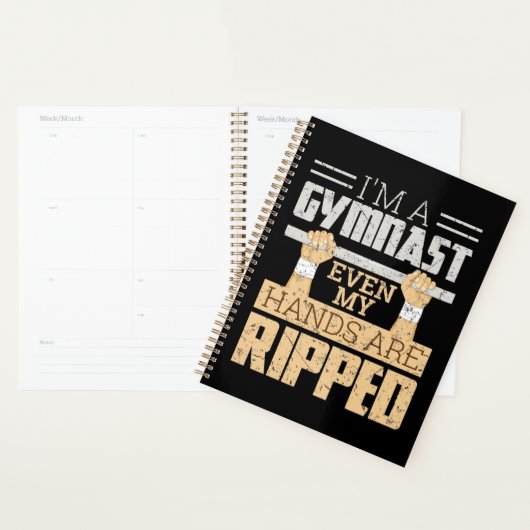 Je suis un gymnaste Même mes mains sont arrachées (Devant avec enveloppe)