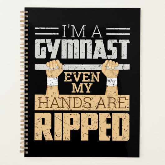 Je suis un gymnaste Même mes mains sont arrachées (Devant)