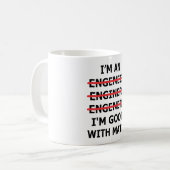 Je suis un ingénieur bon avec Math Mug Gift (Devant gauche)