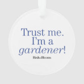 Je suis un jardinier (dos)