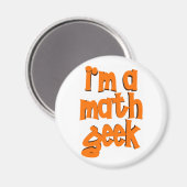 JE SUIS UN MAGNET GEEK DE MATHS (Recto/Verso)