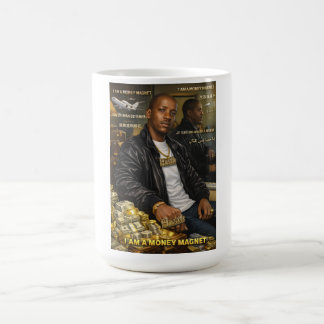 JE SUIS UN MUG AIMANT À ARGENT