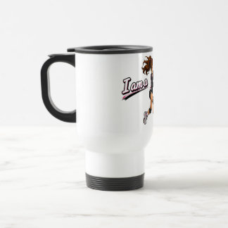Je suis un Mug de Voyage Fille de Volleyball